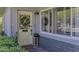 Charming front entrance featuring a decorative door with wreath, well-kept landscaping, and stylish accents at 4645 E Cambridge Ave, Phoenix, AZ 85008