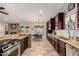 Spacious kitchen featuring beautiful granite counters, stainless steel appliances, and ample cabinet space at 5616 E Desert Vista Trl, Cave Creek, AZ 85331