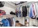 Walk-in closet with racks and shelves perfect for organization at 5616 E Desert Vista Trl, Cave Creek, AZ 85331