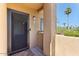 Entrance to a charming apartment with a security door at 7575 E Indian Bend Rd # 2002, Scottsdale, AZ 85250