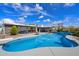 Inviting backyard pool with spa and covered patio, perfect for outdoor relaxation and entertaining at 9224 N 126Th St, Scottsdale, AZ 85259