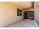 Back patio featuring a slider door to the backyard at 4992 E Rhodium Dr, San Tan Valley, AZ 85143