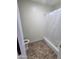 Full bathroom with white shower curtain and tile flooring at 3722 E Glade Ave, Mesa, AZ 85206