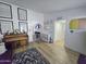 Bright and open living room with views of dining and kitchen areas at 3722 E Glade Ave, Mesa, AZ 85206