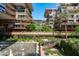 Exterior showing walkways, staircases, and water features in a landscaped courtyard setting at 7131 E Rancho Vista Dr # 1008, Scottsdale, AZ 85251