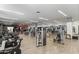 Spacious gym with a wide range of fitness machines, bright lighting, and modern design for a comprehensive workout experience at 7131 E Rancho Vista Dr # 1008, Scottsdale, AZ 85251