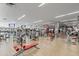 Fully-equipped gym with advanced exercise machines, TVs, and functional layout for a complete fitness regimen at 7131 E Rancho Vista Dr # 1008, Scottsdale, AZ 85251