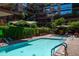 This community features a sparkling pool and hot tub at 7131 E Rancho Vista Dr # 1008, Scottsdale, AZ 85251