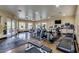 Well-equipped gym features modern treadmills and strength-training equipment for residents at 7445 E Eagle Crest Dr # 1015, Mesa, AZ 85207