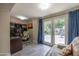Bright home office with tile flooring and French doors to the outside at 8337 E Shetland Trl, Scottsdale, AZ 85258