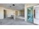 A new kitchen with sliding glass doors and an island space perfect for meal preparation at 14723 N 73Rd Dr, Peoria, AZ 85381