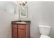 Bathroom featuring updated vanity and toilet at 2938 N 18Th Ave, Phoenix, AZ 85015