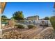 Fenced backyard featuring a pool area and low maintenance desert landscaping at 21315 E Marsh Rd, Queen Creek, AZ 85142