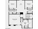 Detailed second floor plan featuring primary suite with walk-in closet, 2 bedrooms, loft and bath at 10168 W Vale Dr, Avondale, AZ 85392