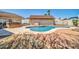 Backyard featuring a pool and hot tub at 10438 W Butler Dr, Peoria, AZ 85345