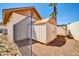 Exterior shot of the backyard shed at 10438 W Butler Dr, Peoria, AZ 85345