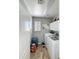 Functional laundry room equipped with modern washer and dryer and tiled floor at 1350 E Racine Dr, Casa Grande, AZ 85122