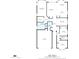 Home floor plan showing the layout of the rooms and total square footage at 17152 W Watkins St, Goodyear, AZ 85338