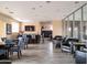 The community lounge features comfortable seating and a bar at 18416 N Cave Creek Rd # 3050, Phoenix, AZ 85032