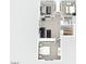 Second floor aerial view of the layout including the bedrooms, bathroom, and open space at 19203 N 39Th Way, Phoenix, AZ 85050