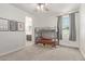 Bedroom with bunkbeds and light gray colored walls at 21341 S 227Th Way, Queen Creek, AZ 85142