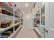 Well-organized walk-in pantry with ample shelving at 21341 S 227Th Way, Queen Creek, AZ 85142
