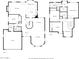 Complete home layout with first and second floor plans, revealing a spacious and well-designed interior at 2239 S Cottonwood --, Mesa, AZ 85202