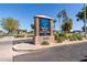 Prominent community signage at Dobson Ranch Golf Course provides clear visibility and aesthetic appeal at 2239 S Cottonwood --, Mesa, AZ 85202