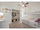 Bedroom featuring a bunk bed and white dresser with decor at 2305 E Millbrae Ct, Gilbert, AZ 85234
