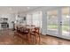 Eat in dining area with access to the backyard and an attached kitchen at 2305 E Millbrae Ct, Gilbert, AZ 85234