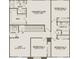 Second-floor floorplan with owner's suite, three bedrooms, and loft area at 2428 S 246Th Ln, Buckeye, AZ 85326