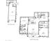 Detailed floor plan showcasing the layout of the home and garage at 2727 N Price Rd # 3, Chandler, AZ 85224