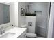 Beautiful bathroom showcasing sleek vanity, modern fixtures, and a tiled shower at 3650 E Montecito Ave # 4, Phoenix, AZ 85018