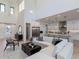 Bright and airy living room featuring high ceilings, an open-concept layout, and sleek, modern finishes at 4007 N 34Th St, Phoenix, AZ 85018