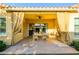 Charming covered patio with an outdoor dining area, perfect for enjoying meals and relaxing at 4450 S Frequency --, Mesa, AZ 85212