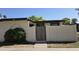 Charming home featuring a private courtyard with block wall and gated entry, perfect for outdoor enjoyment at 720 S Dobson Rd # 24, Mesa, AZ 85202