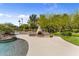 The home has a swimming pool, a fireplace, and a tennis court at 7272 N 71St St, Paradise Valley, AZ 85253