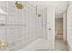 Glass block shower in the bathroom at 7272 N 71St St, Paradise Valley, AZ 85253