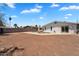 Expansive backyard with an in-ground pool, surrounded by plenty of potential space for landscaping at 625 S Daley --, Mesa, AZ 85204