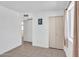 Bright bedroom features neutral paint, tile flooring, and closet space at 625 S Daley --, Mesa, AZ 85204