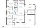 Detailed floor plan showcasing the layout of this home, including all bedrooms, bathrooms, and living spaces at 625 S Daley --, Mesa, AZ 85204