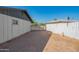 Enclosed backyard providing privacy with perimeter walls, perfect for pets and play at 10713 E Oasis Dr, Mesa, AZ 85208