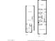 Detailed floor plan featuring a living room, kitchen, bedrooms, and bathrooms, with a total of two floors at 1215 E Lemon St # 222, Tempe, AZ 85281