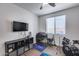 The bedroom is set up with study and play areas at 1266 S Harrington St, Gilbert, AZ 85233