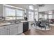 Eat-in kitchen featuring a breakfast nook, updated appliances, and ample counter space at 1266 S Harrington St, Gilbert, AZ 85233