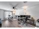 Bright home office with hardwood floors, multiple monitors, and a comfortable workspace for remote work at 1266 S Harrington St, Gilbert, AZ 85233