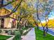 Picturesque street view of homes showcases lush landscaping and well-maintained sidewalks at 1635 N 208Th Ave, Buckeye, AZ 85396