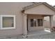View of covered patio featuring neutral tones, with ample space for outdoor enjoyment at 17810 W Marshall Ln, Surprise, AZ 85388