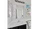 Bathroom features double sinks and a large mirror for a sleek design at 18525 N Larkspur Dr, Maricopa, AZ 85138