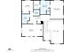 Detailed floor plan showcasing bedroom sizes, bathroom locations, and overall layout of this spacious home at 18525 N Larkspur Dr, Maricopa, AZ 85138